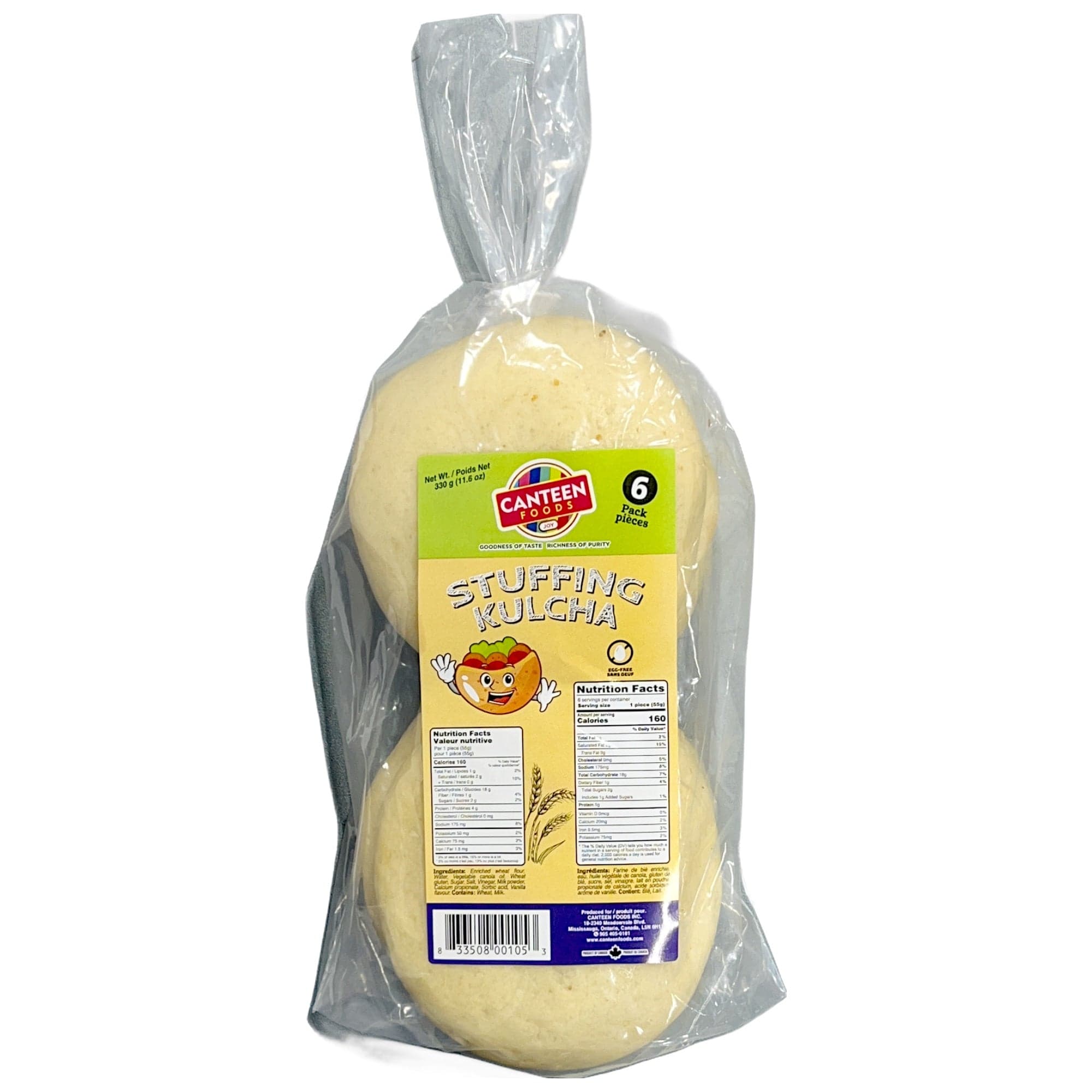 Canteen Foods Stuf Kulcha 6pcs